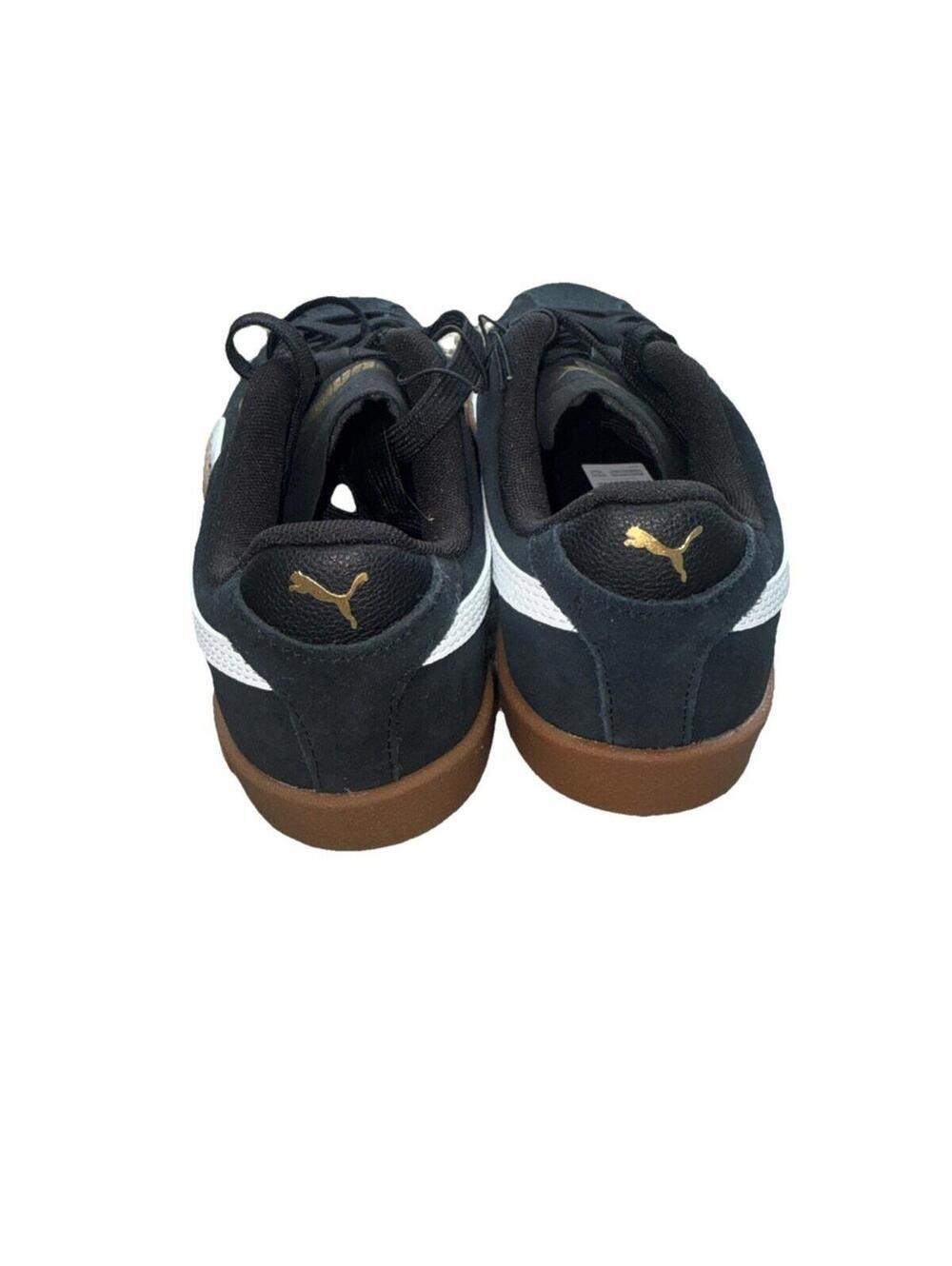 NEW PUMA Club II Era Black White Gum Lace Up Low Top 4.5 - Picture 4 of 5
